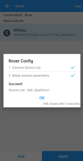 Connecting to service